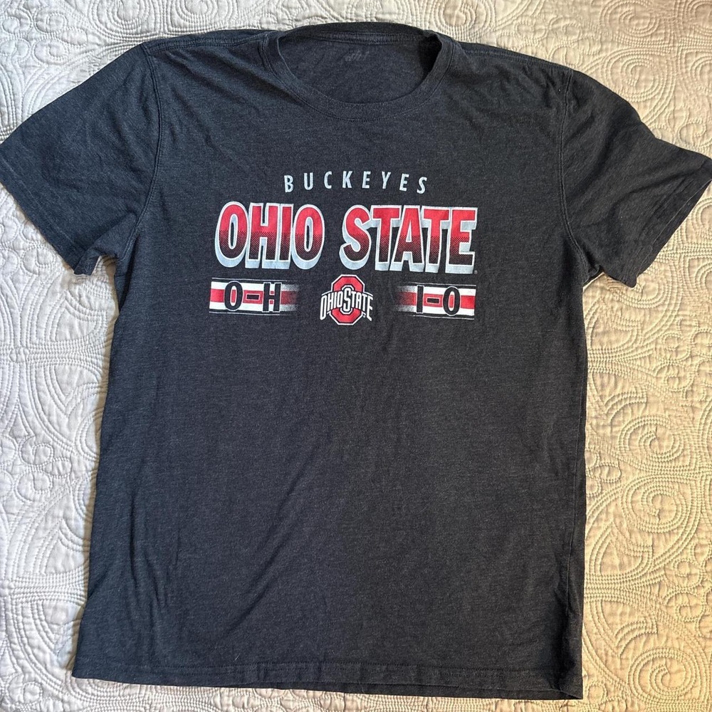 Ohio States Buckeyes Red and Black T-Shirt